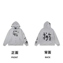 Erd hooded sweatshirt melancholic rich second-generation versatile loose hoodie trendy ins autumn/winter 2025 new European and American fashion brand (37)