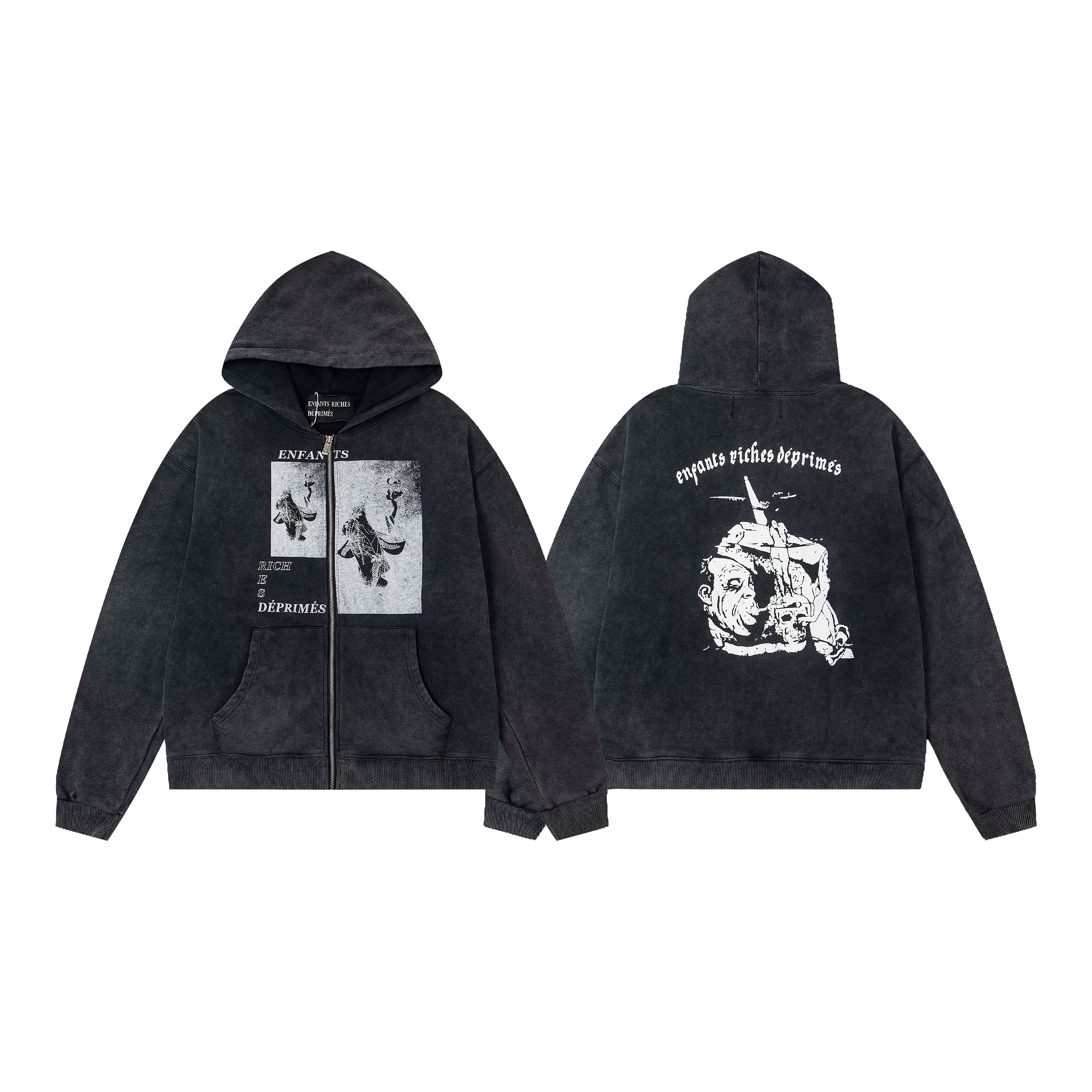 Erd hooded sweatshirt melancholic rich second-generation versatile loose hoodie trendy ins autumn/winter 2025 new European and American fashion brand (46)
