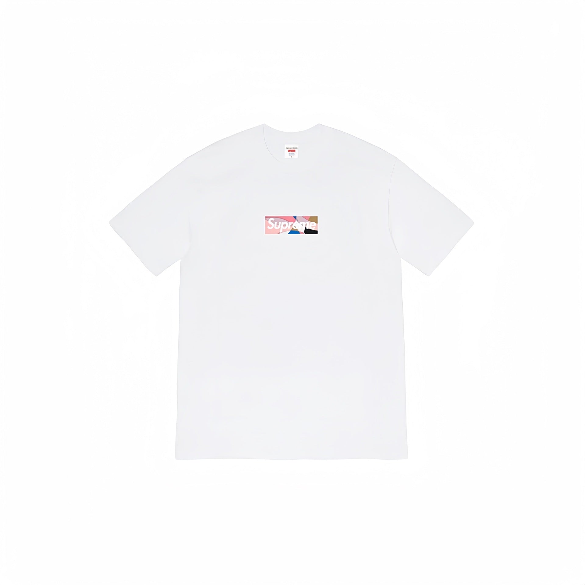 Heavy Cross border Trendy Supreme Letter Printed T-shirt BOX Round Neck Short Sleeve Men's and Women's Loose Casual T-shirt Men's and Women's (8)