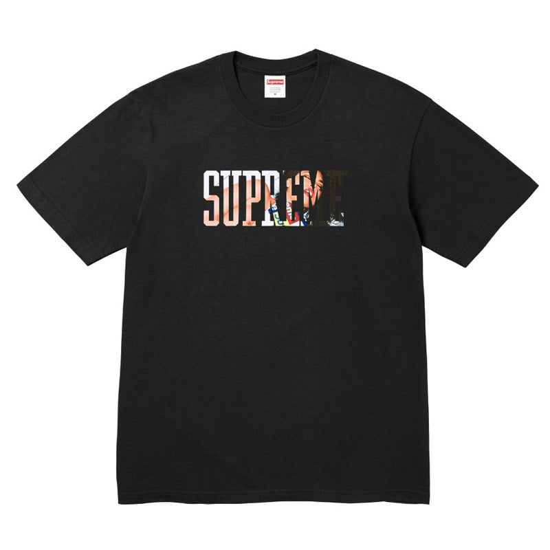 跨境供货外贸批发潮牌supreme短袖美式BOX经典240克上衣T恤半袖7 (4)