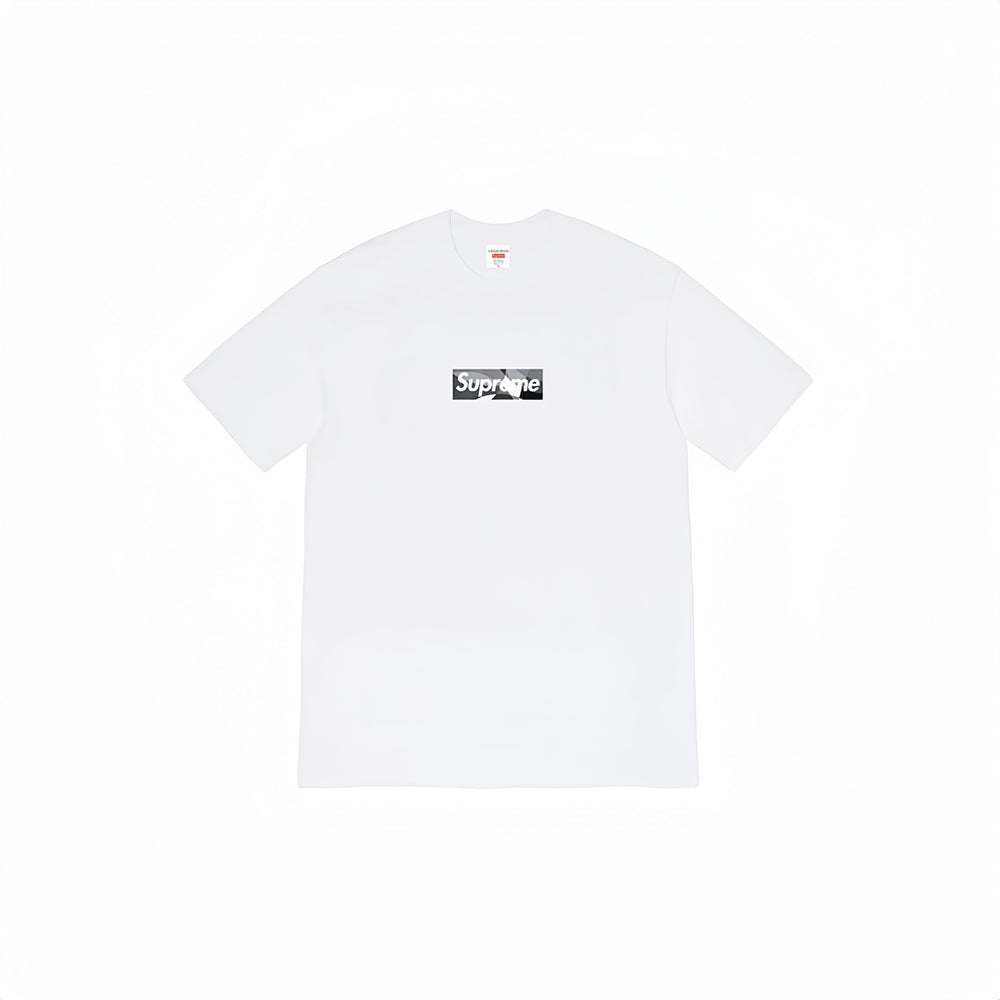 Heavy Cross border Trendy Supreme Letter Printed T-shirt BOX Round Neck Short Sleeve Men's and Women's Loose Casual T-shirt Men's and Women's (9)