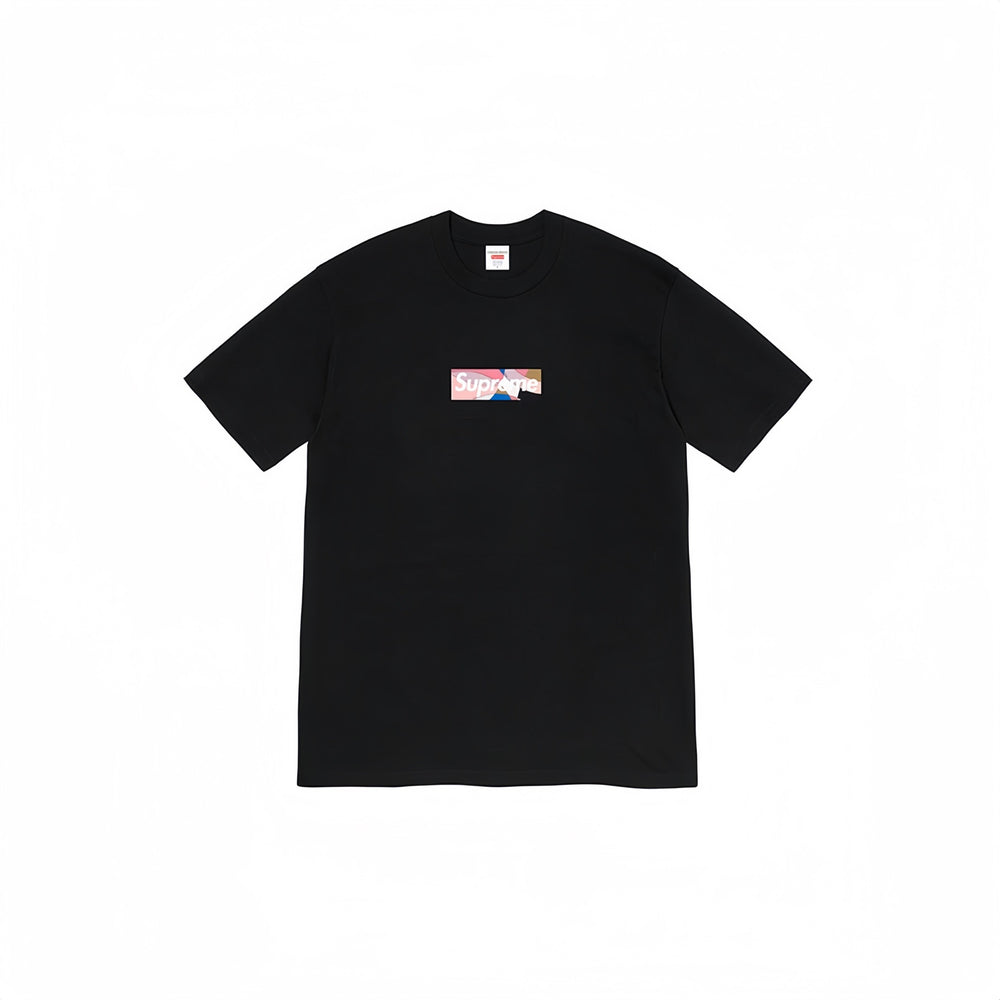 Heavy Cross border Trendy Supreme Letter Printed T-shirt BOX Round Neck Short Sleeve Men's and Women's Loose Casual T-shirt Men's and Women's (11)