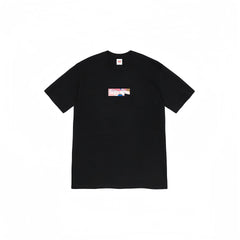 Heavy Cross border Trendy Supreme Letter Printed T-shirt BOX Round Neck Short Sleeve Men's and Women's Loose Casual T-shirt Men's and Women's (11)