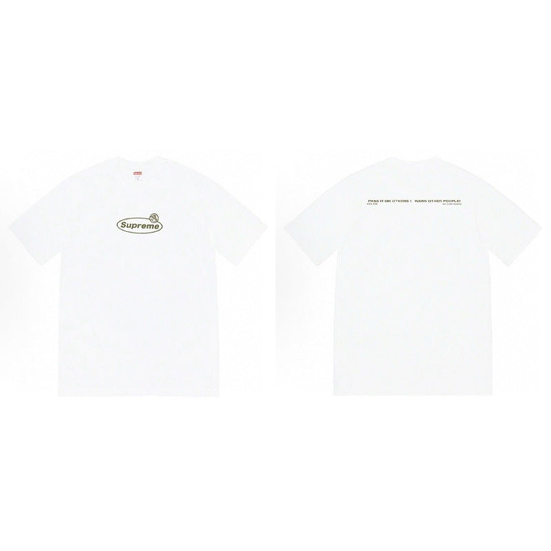 Cross border supply, foreign trade wholesale, trendy brand Supreme, short sleeved American BOX, classic 240g top, T-shirt with half sleeves, 10 (15)
