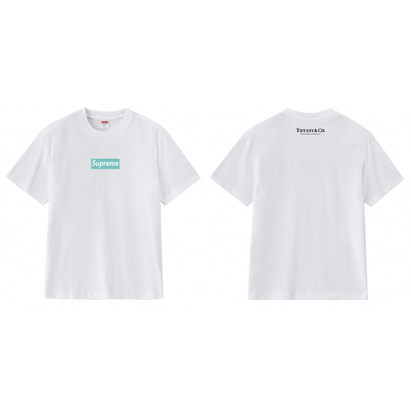Cross border supply, foreign trade wholesale, trendy brand Supreme, short sleeved American BOX, classic 240g top, T-shirt with half sleeves, 10 (33)