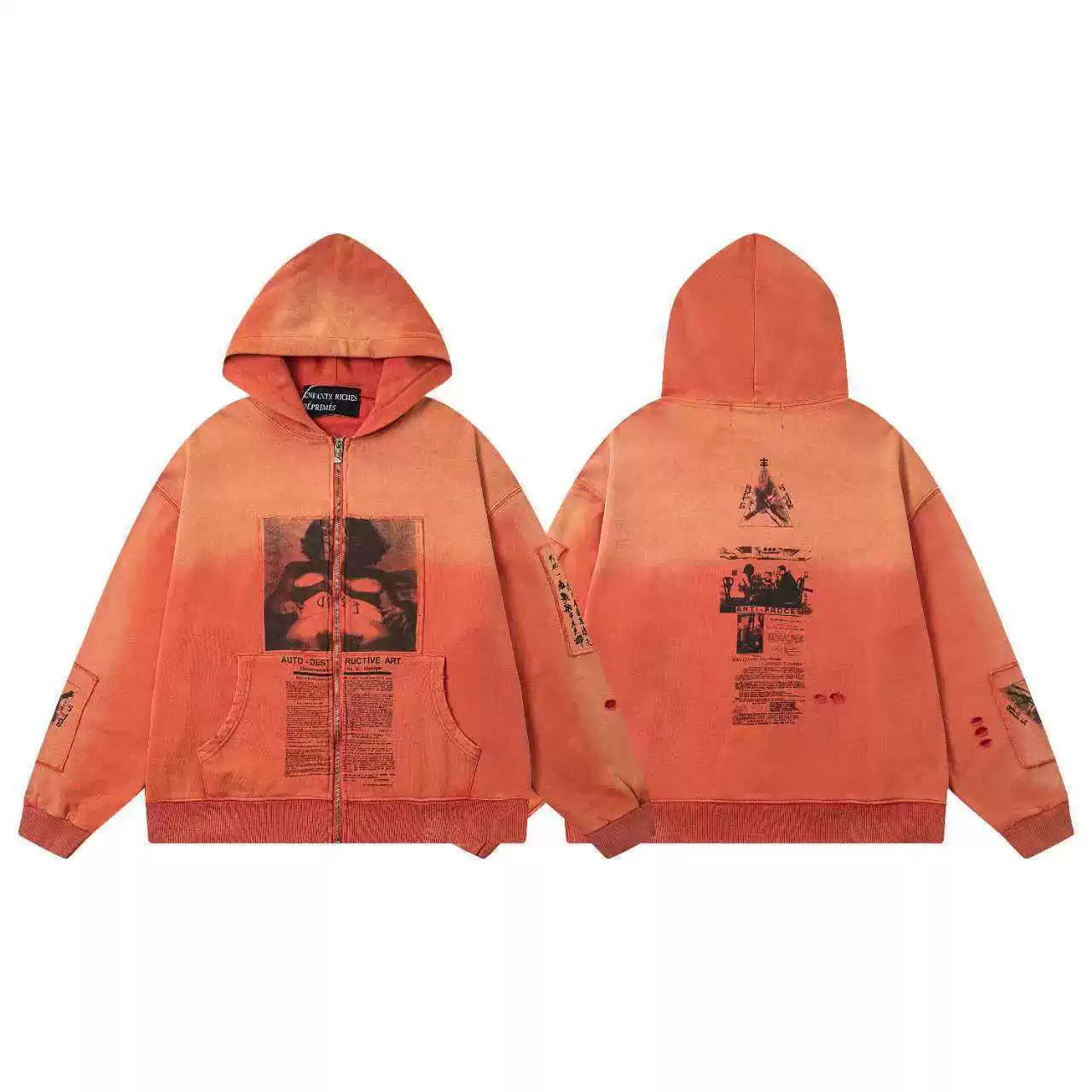 Erd hooded sweatshirt melancholic rich second-generation versatile loose hoodie trendy ins autumn/winter 2025 new European and American fashion brand (51)