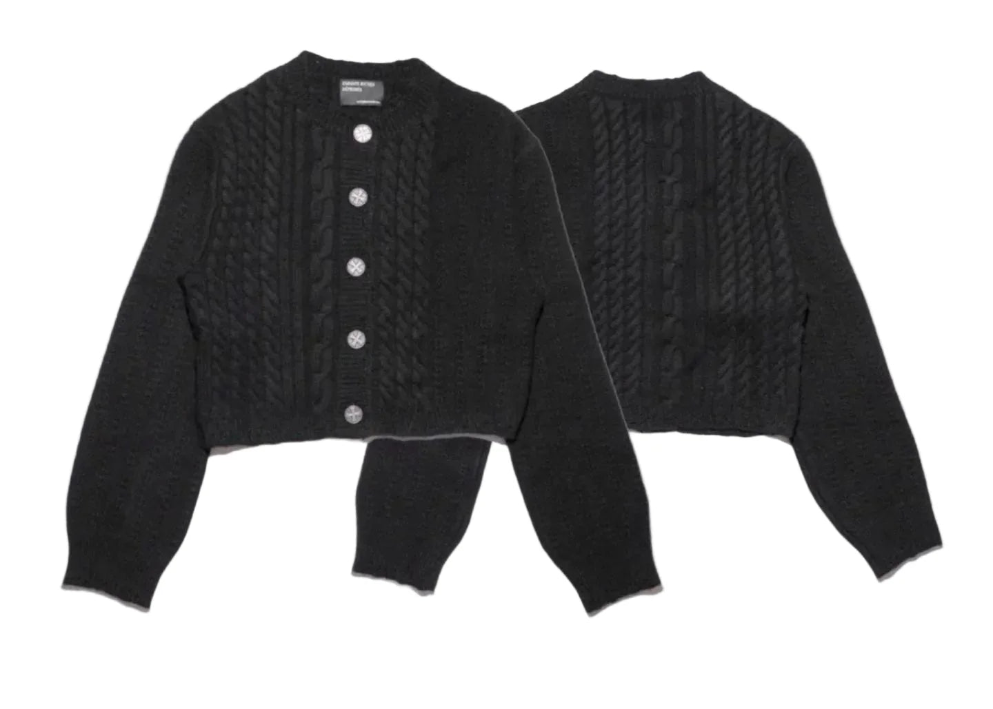 ERD's melancholic second-generation American niche cashmere blend jacket, knitted sweater, round neck men's and women's fashion (6)