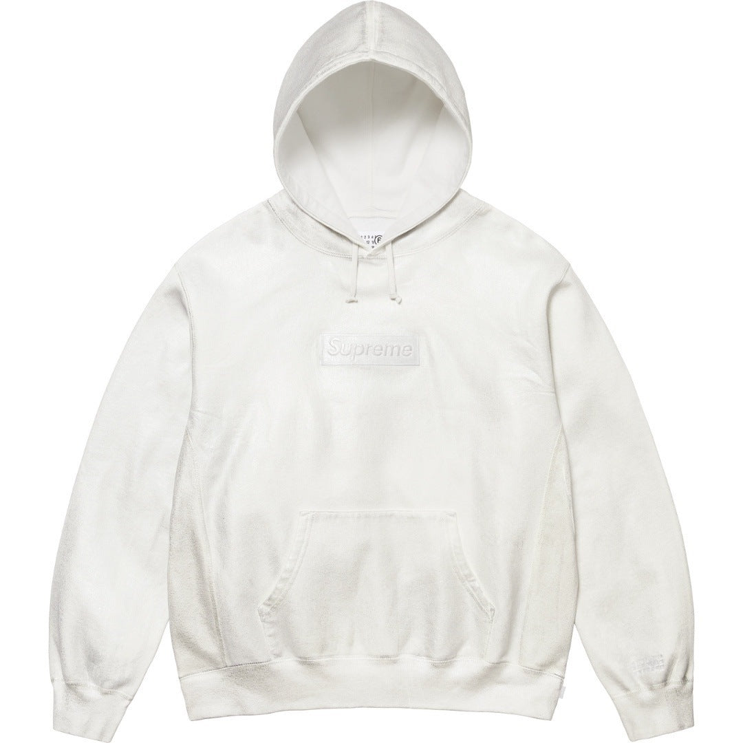SUPREME Trendy SWEATPANTS Street Street Trendy Men's Loose Velvet Waist Pants Leg Tight Sports Pants Casual (24)