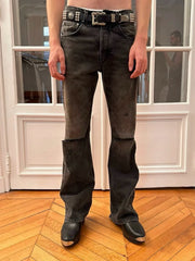ERD25ss new melancholic second-generation knife cut hole hand-painted distressed jeans and pants in stock