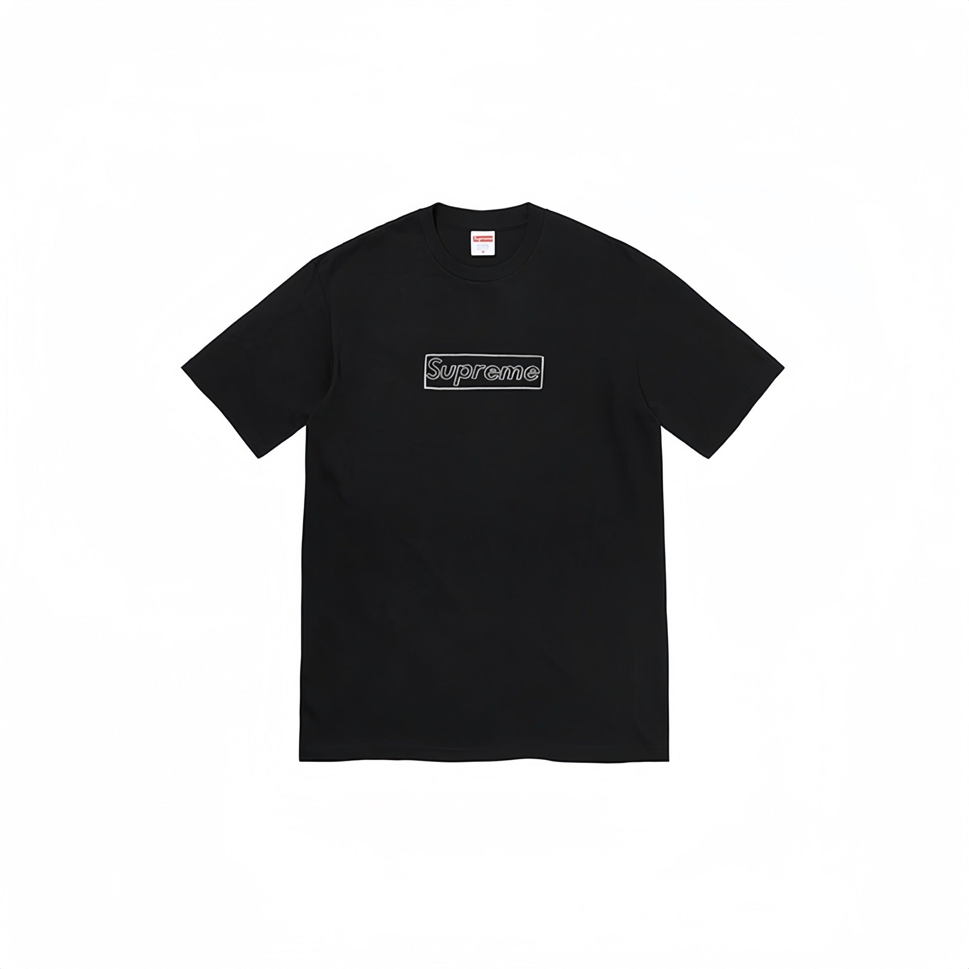 Heavy Cross border Trendy Supreme Letter Printed T-shirt BOX Round Neck Short Sleeve Men's and Women's Loose Casual T-shirt Men's and Women's (19)