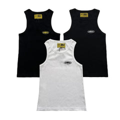 Corteiz Vest High Street Summer Sports and Leisure Embroidered Logo Tight Training Sleeveless Tank Top Sweatshirt (3)