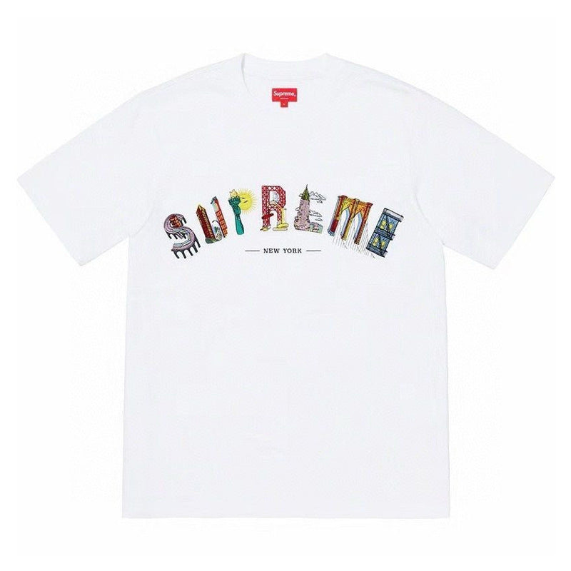 Cross border supply, foreign trade wholesale, trendy brand Supreme, short sleeved American BOX, classic 240g top, T-shirt with half sleeves, 10 (1)