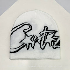 American Hip Hop Street Corteiz Cruise Knitted Hat for Men and Women Warm Rap Personalized Street Dance Ins Hoodie (9)
