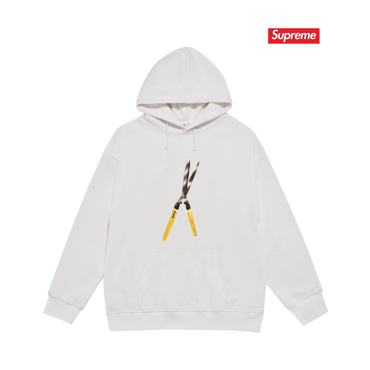 Cross border high version trendy brand Supreme letter printed hooded sweatshirt jacket, classic BOX looped hoodie for men and women (26)