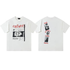 ERD melancholic rich second-generation washed old vtg short sleeved American trendy brand cleanfit heavyweight high street T-shirt for men (61)
