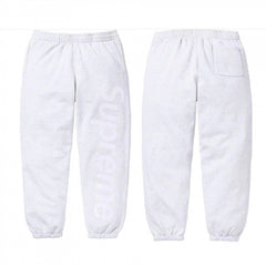SUPREME Trendy SWEATPANTS Street Street Trendy Men's Loose Velvet Waist Pants Leg Tight Sports Pants Casual (11)