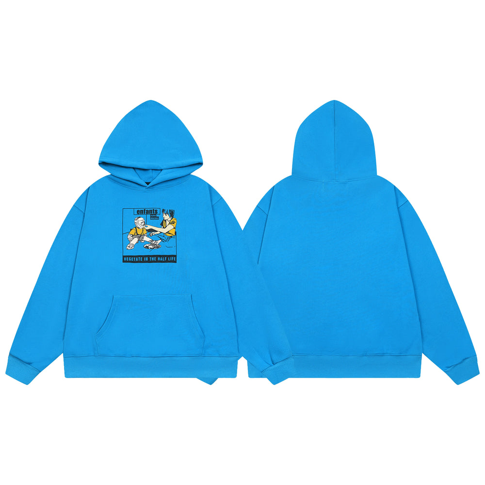 Erd hooded sweatshirt melancholic rich second-generation versatile loose hoodie trendy ins autumn/winter 2025 new European and American fashion brand (15)