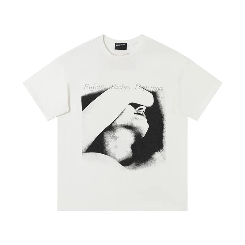 ERD melancholic rich second-generation washed old vtg short sleeved American trendy brand cleanfit heavyweight high street T-shirt for men (45)