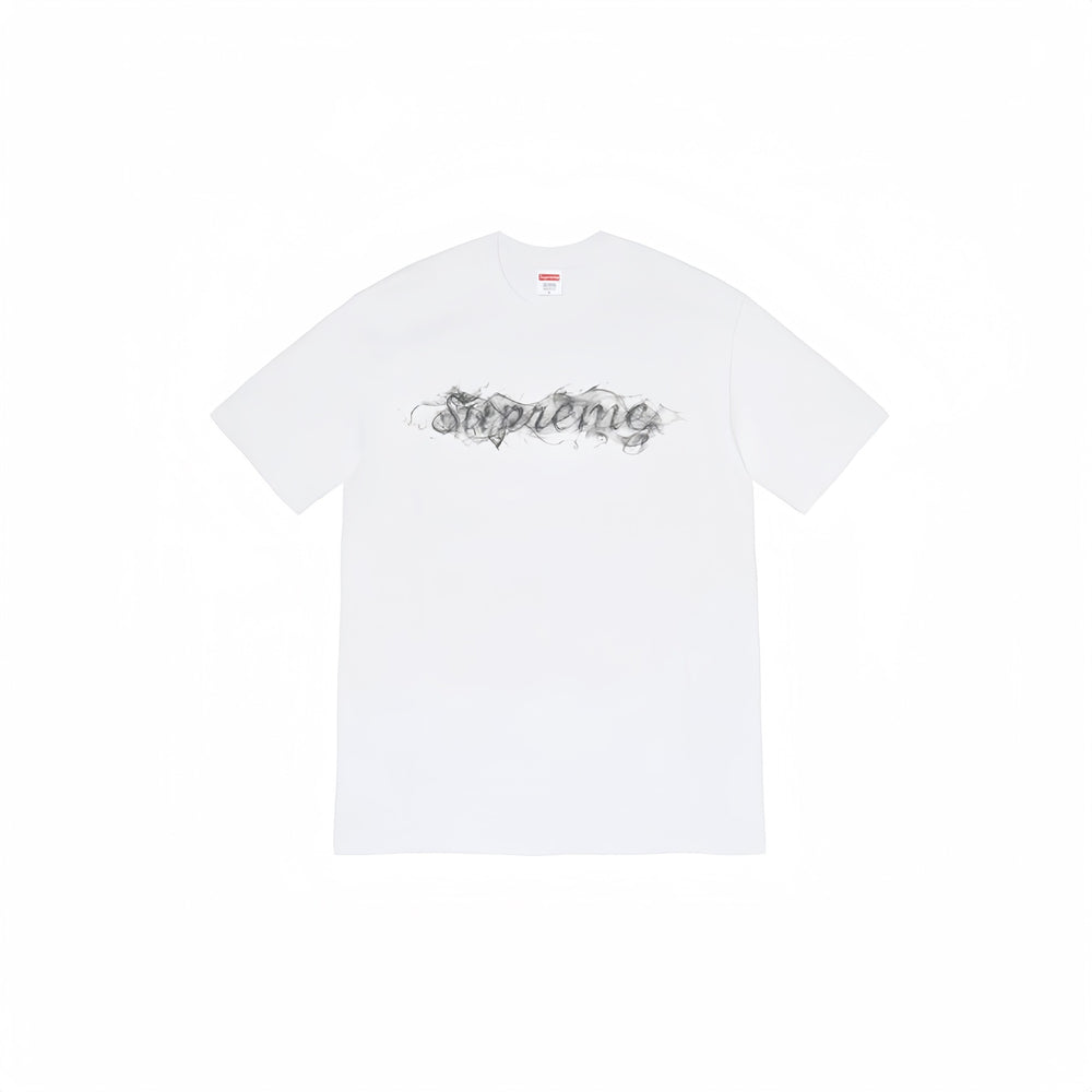 Heavy Cross border Trendy Supreme Letter Printed T-shirt BOX Round Neck Short Sleeve Men's and Women's Loose Casual T-shirt Men's and Women's (4)