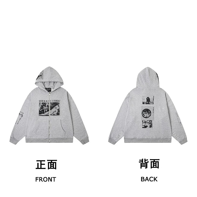 Erd hooded sweatshirt melancholic rich second-generation versatile loose hoodie trendy ins autumn/winter 2025 new European and American fashion brand (40)