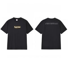 Cross border supply, foreign trade wholesale, trendy brand Supreme, short sleeved American BOX, classic 240g top, T-shirt with half sleeves, 10 (36)