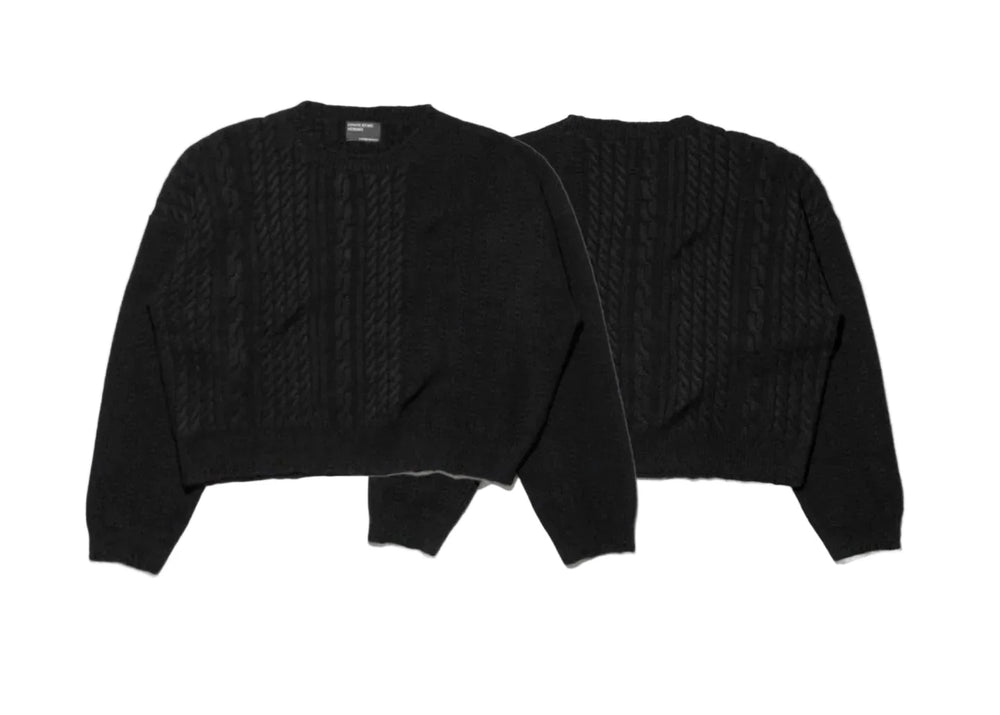 ERD's melancholic second-generation American niche cashmere blend jacket, knitted sweater, round neck men's and women's fashion (7)