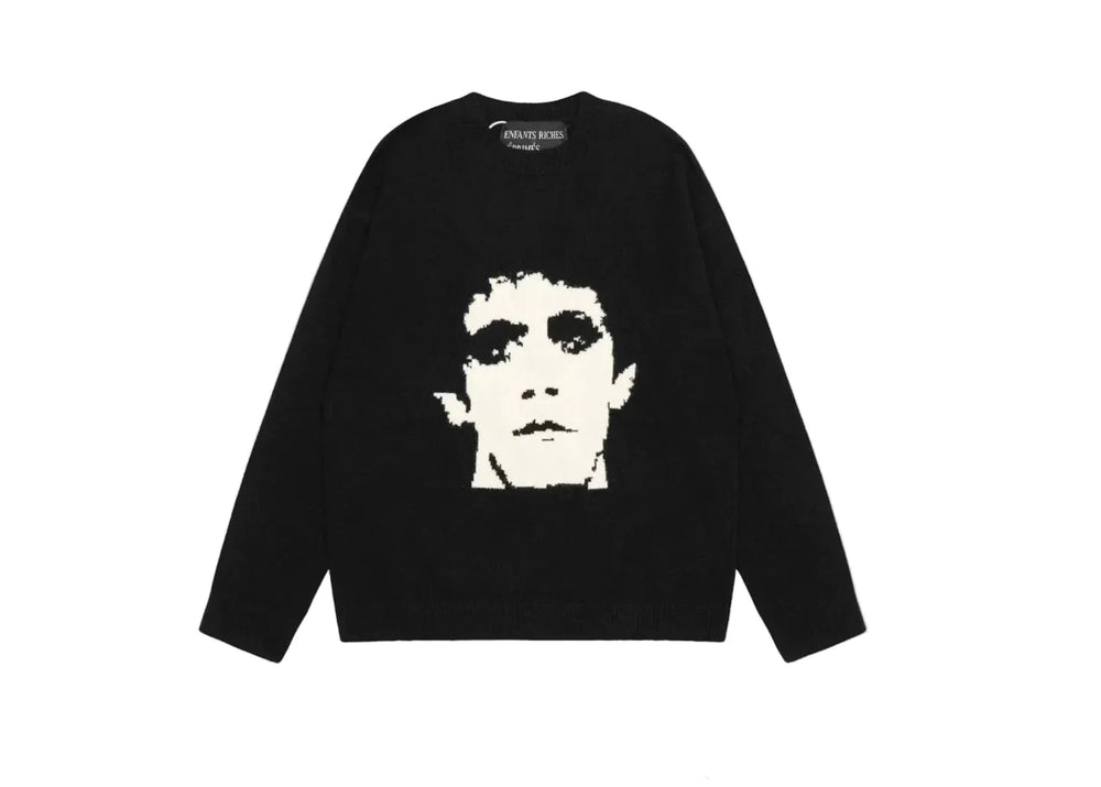 ERD's melancholic second-generation American niche cashmere blend jacket, knitted sweater, round neck men's and women's fashion (11)