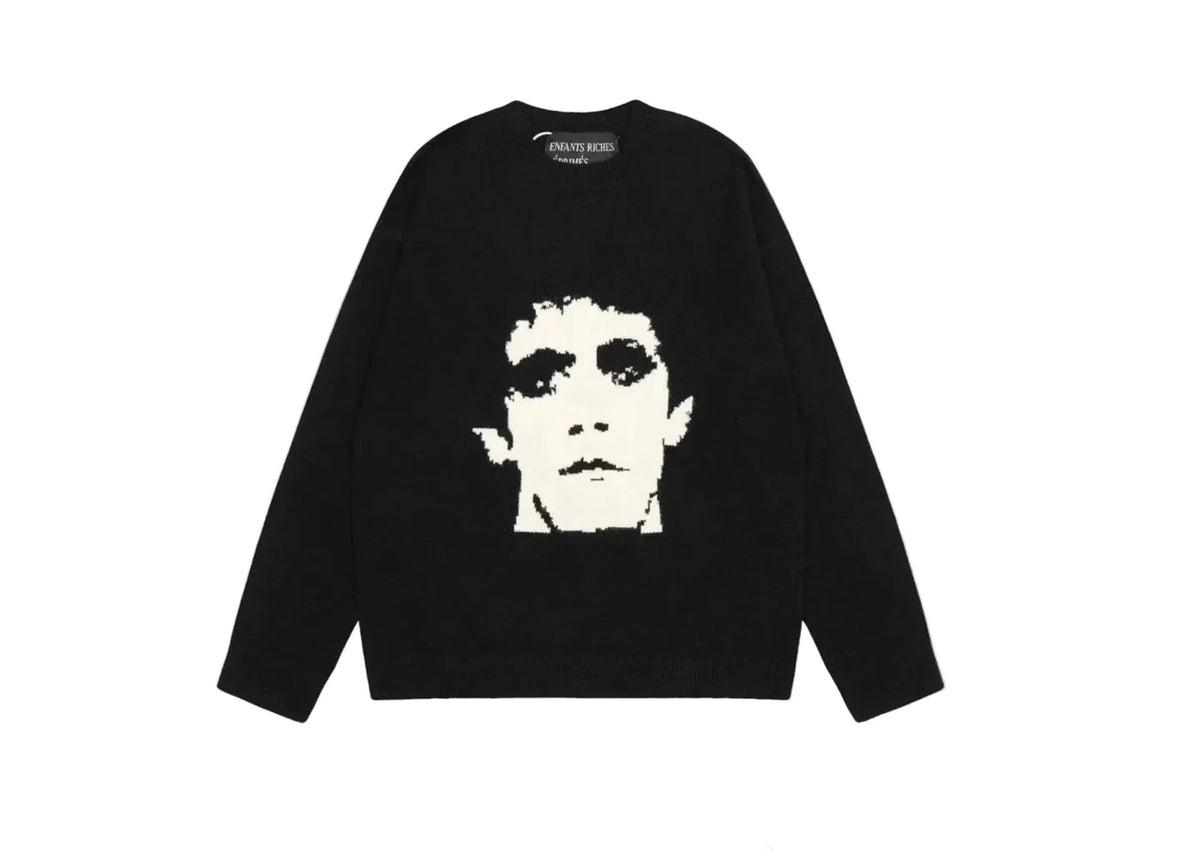 ERD's melancholic second-generation American niche cashmere blend jacket, knitted sweater, round neck men's and women's fashion (11)