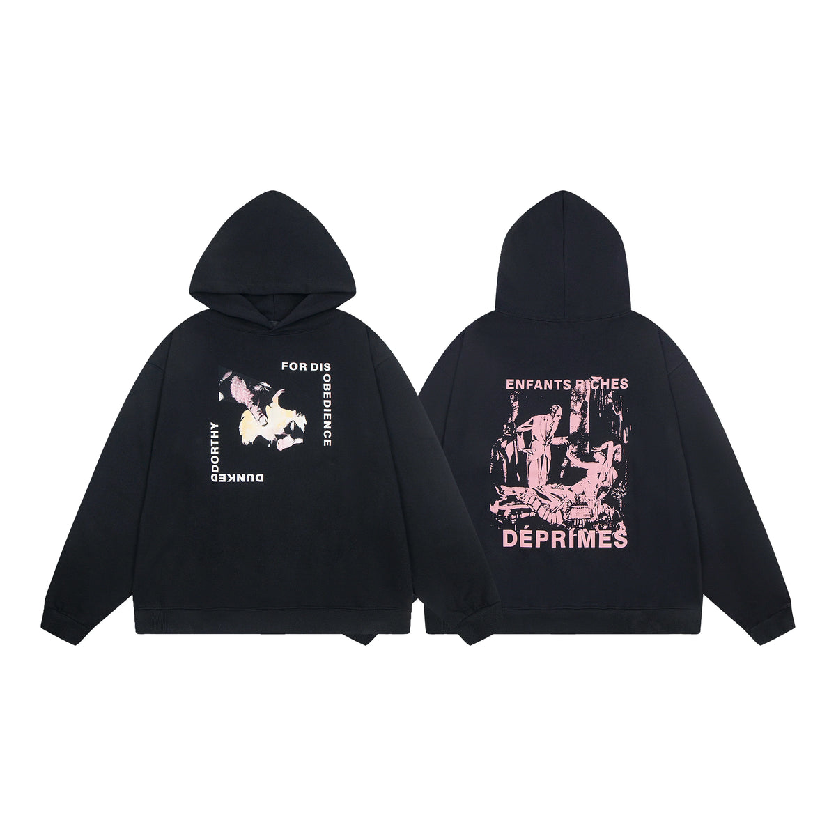Erd hooded sweatshirt melancholic rich second-generation versatile loose hoodie trendy ins autumn/winter 2025 new European and American fashion brand (17)