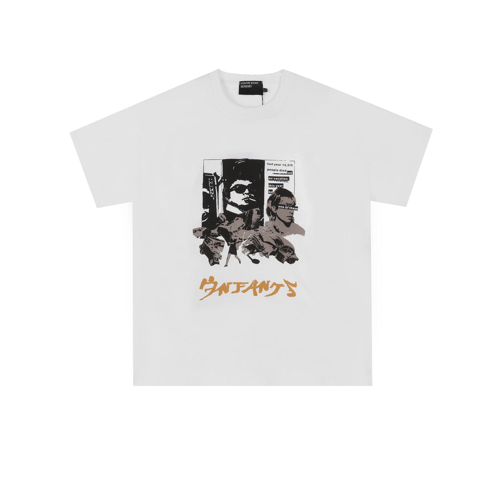 ERD melancholic rich second-generation washed old vtg short sleeved American trendy brand cleanfit heavyweight high street T-shirt for men (66)