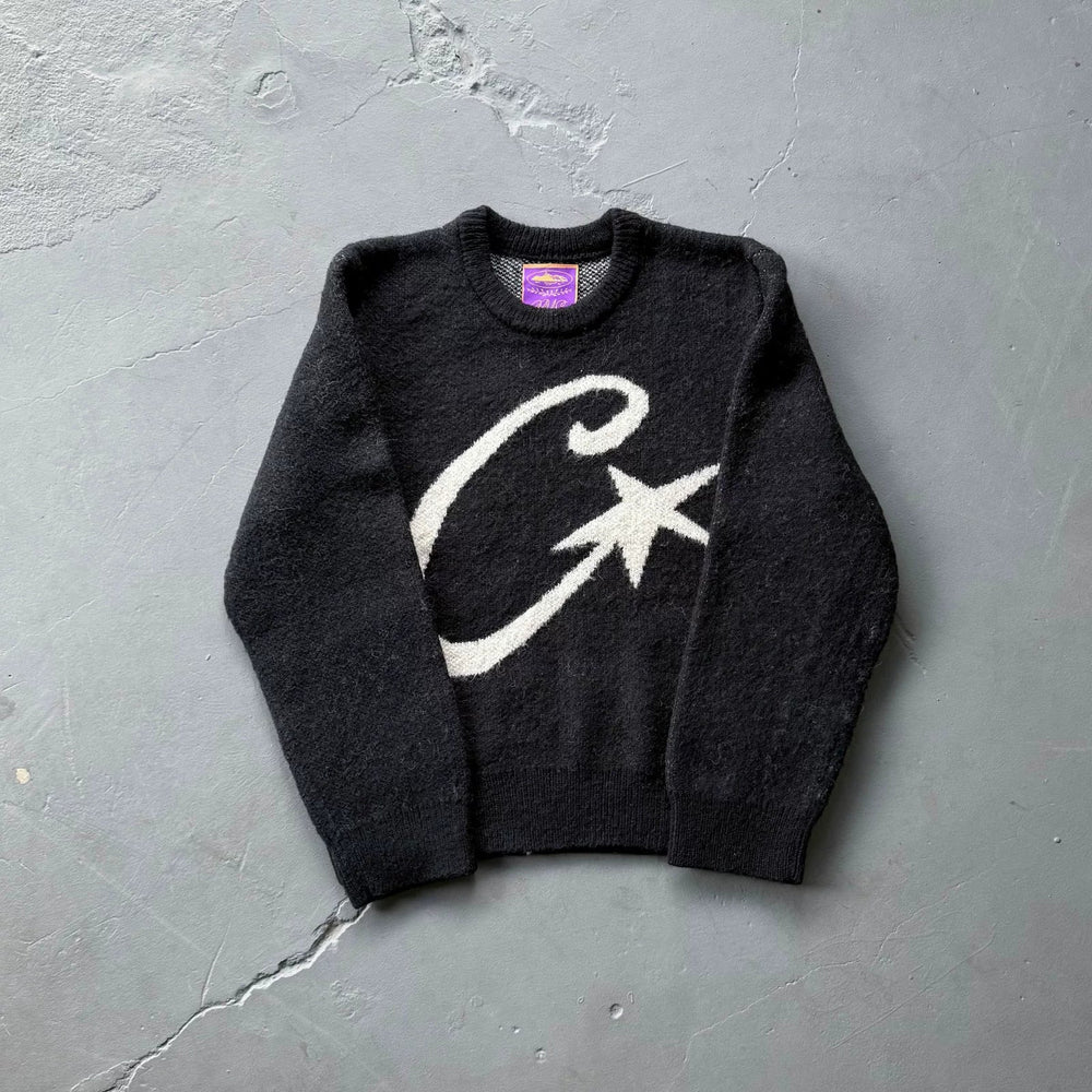 Corteiz Vibe European American cross-border personalized street Y2K loose pullover sweater round neck knit sweater ins (1)