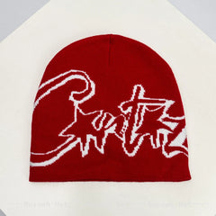 American Hip Hop Street Corteiz Cruise Knitted Hat for Men and Women Warm Rap Personalized Street Dance Ins Hoodie (8)