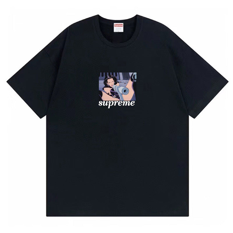 跨境供货外贸批发潮牌supreme短袖美式BOX经典240克上衣T恤半袖7 (20)