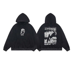 Erd hooded sweatshirt melancholic rich second-generation versatile loose hoodie trendy ins autumn/winter 2025 new European and American fashion brand (13)