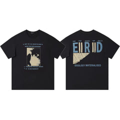 ERD melancholic rich second-generation washed old vtg short sleeved American trendy brand cleanfit heavyweight high street T-shirt for men (51)