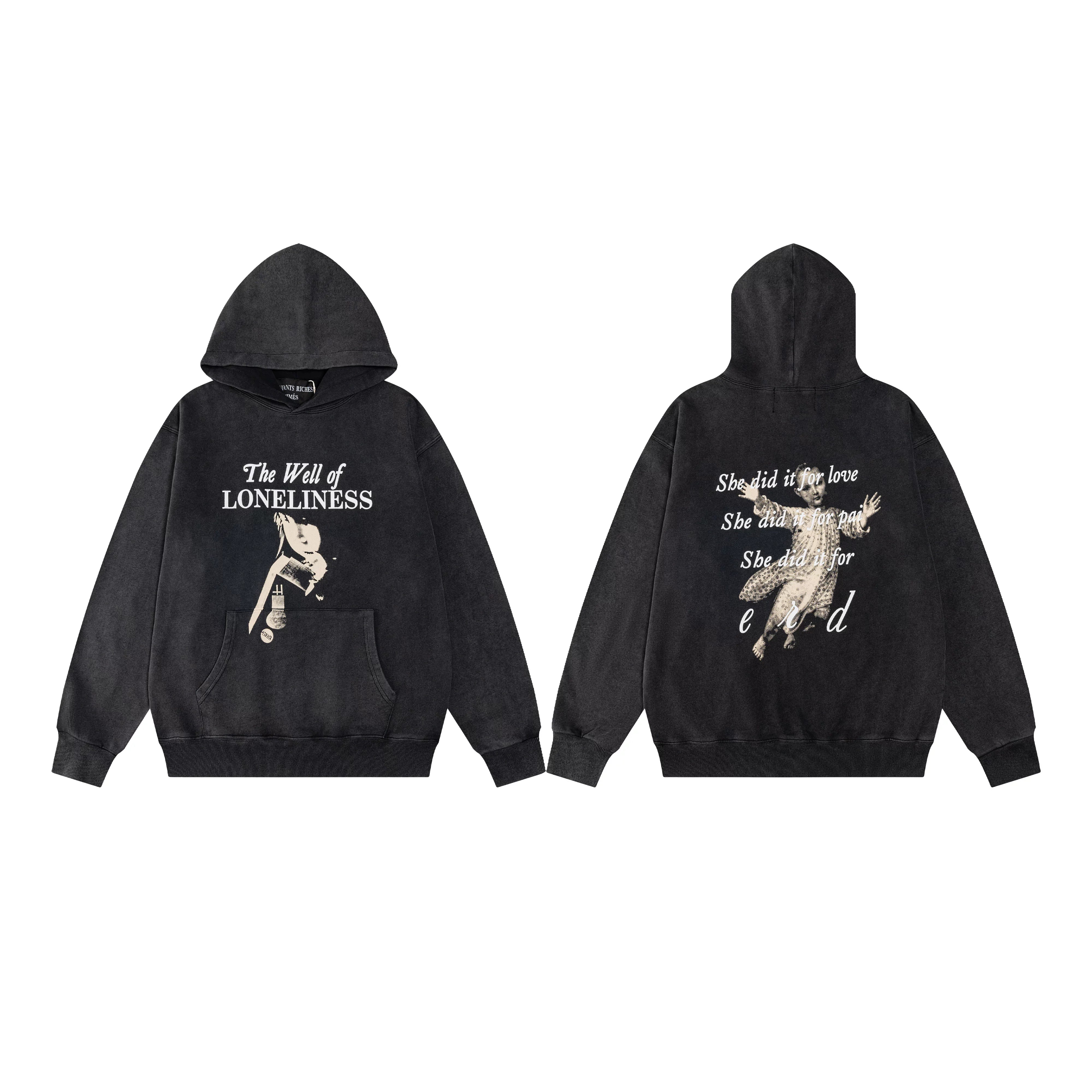 Erd hooded sweatshirt melancholic rich second-generation versatile loose hoodie trendy ins autumn/winter 2025 new European and American fashion brand (22)