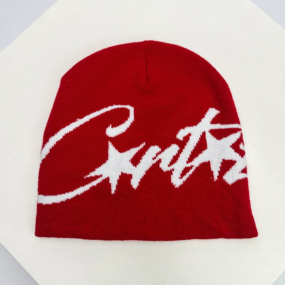 American Hip Hop Street Corteiz Cruise Knitted Hat for Men and Women Warm Rap Personalized Street Dance Ins Hoodie (3)