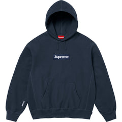 Supreme潮牌连帽卫衣男秋冬加绒宽松街头嘻哈外套纯色长袖套头衫 (30)