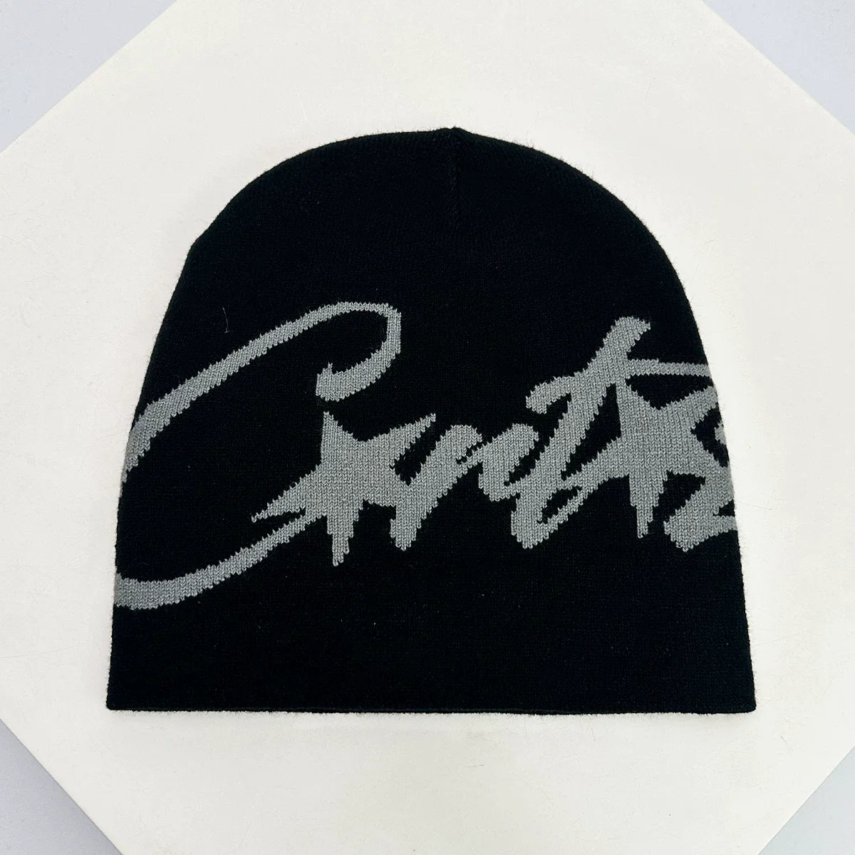 American Hip Hop Street Corteiz Cruise Knitted Hat for Men and Women Warm Rap Personalized Street Dance Ins Hoodie (2)
