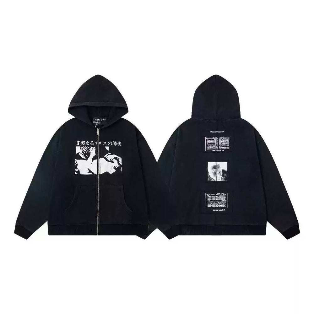 Erd hooded sweatshirt melancholic rich second-generation versatile loose hoodie trendy ins autumn/winter 2025 new European and American fashion brand (49)