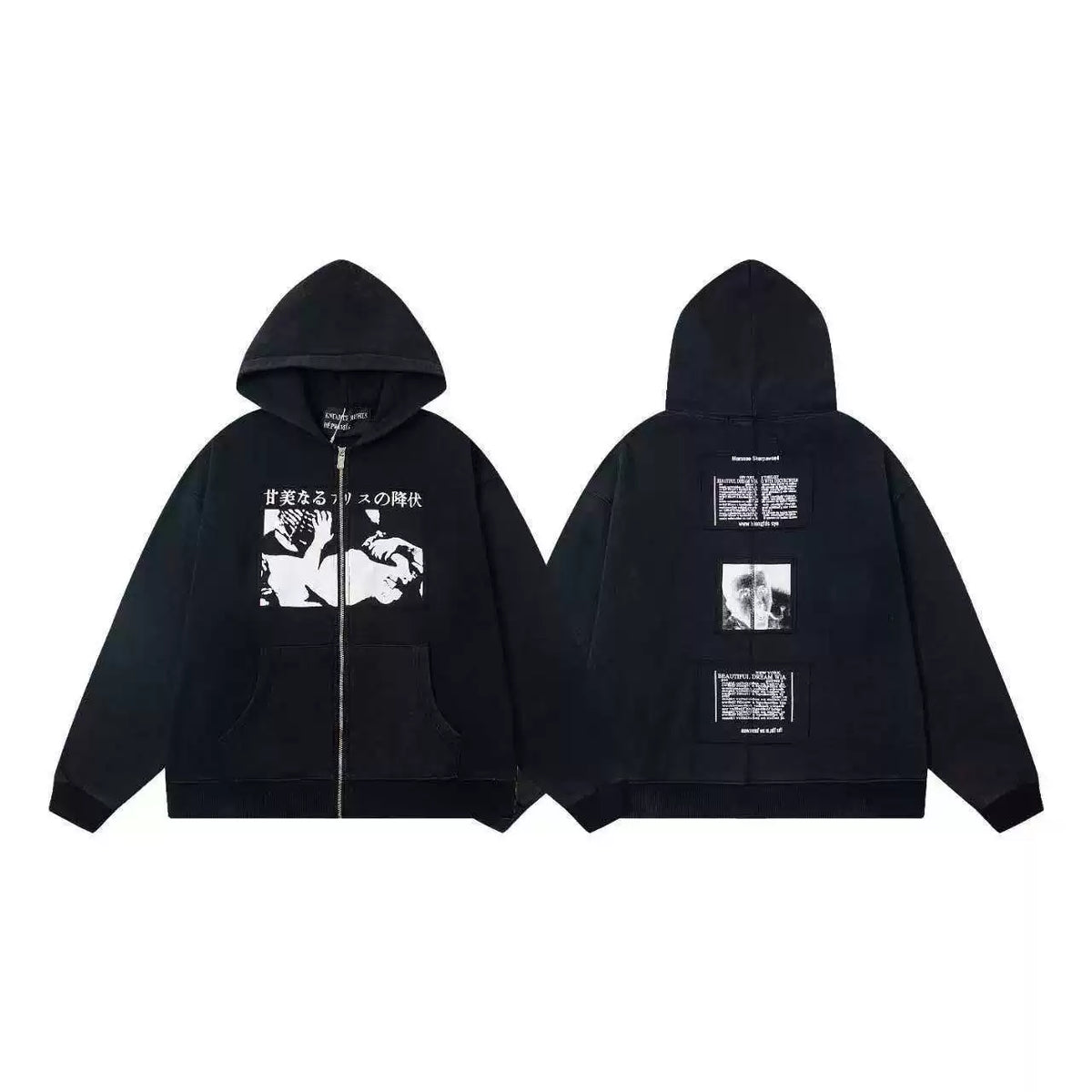 Erd hooded sweatshirt melancholic rich second-generation versatile loose hoodie trendy ins autumn/winter 2025 new European and American fashion brand (49)
