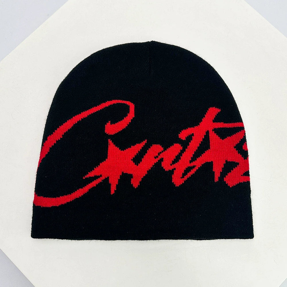 American Hip Hop Street Corteiz Cruise Knitted Hat for Men and Women Warm Rap Personalized Street Dance Ins Hoodie (3)