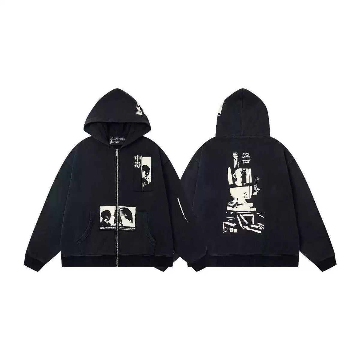 Erd hooded sweatshirt melancholic rich second-generation versatile loose hoodie trendy ins autumn/winter 2025 new European and American fashion brand (48)