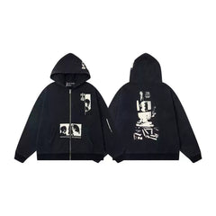 Erd hooded sweatshirt melancholic rich second-generation versatile loose hoodie trendy ins autumn/winter 2025 new European and American fashion brand (48)