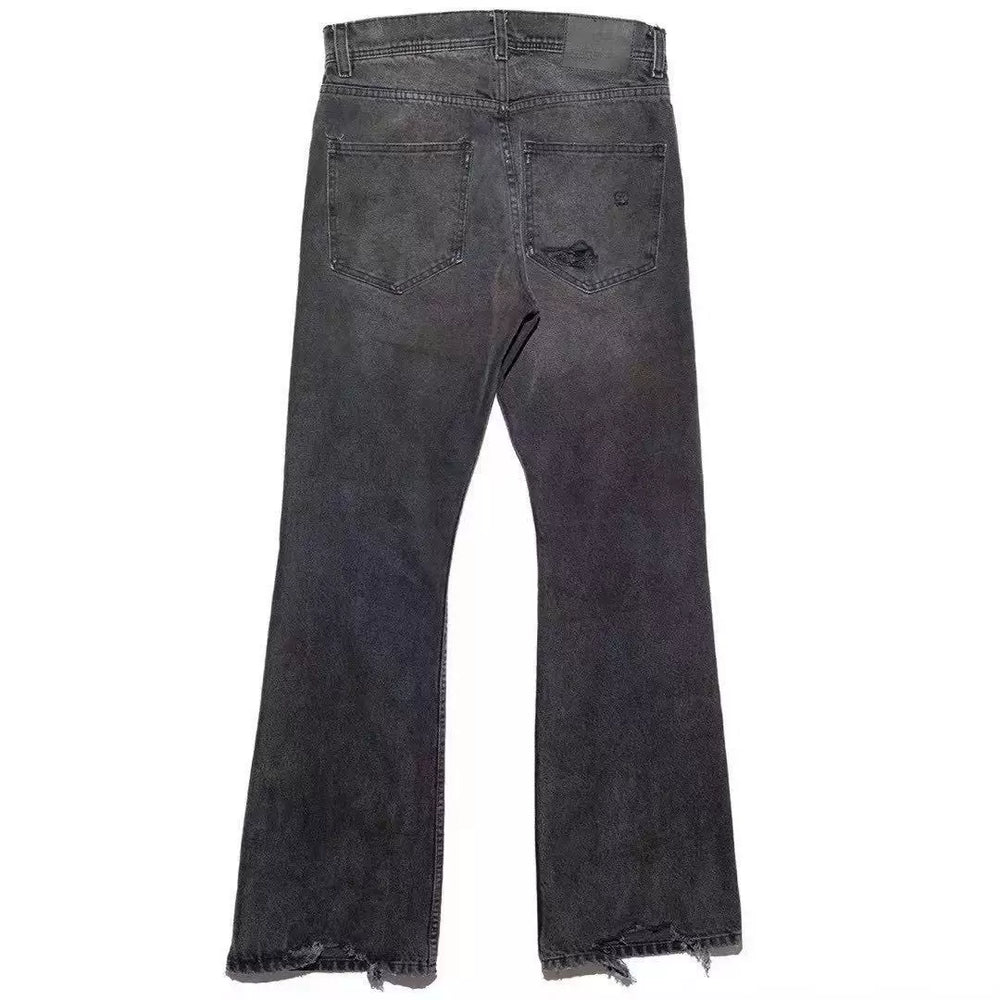 ERD25ss new melancholic second-generation knife cut hole hand-painted distressed jeans and pants in stock