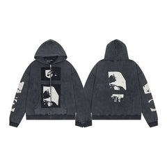 Erd hooded sweatshirt melancholic rich second-generation versatile loose hoodie trendy ins autumn/winter 2025 new European and American fashion brand (39)