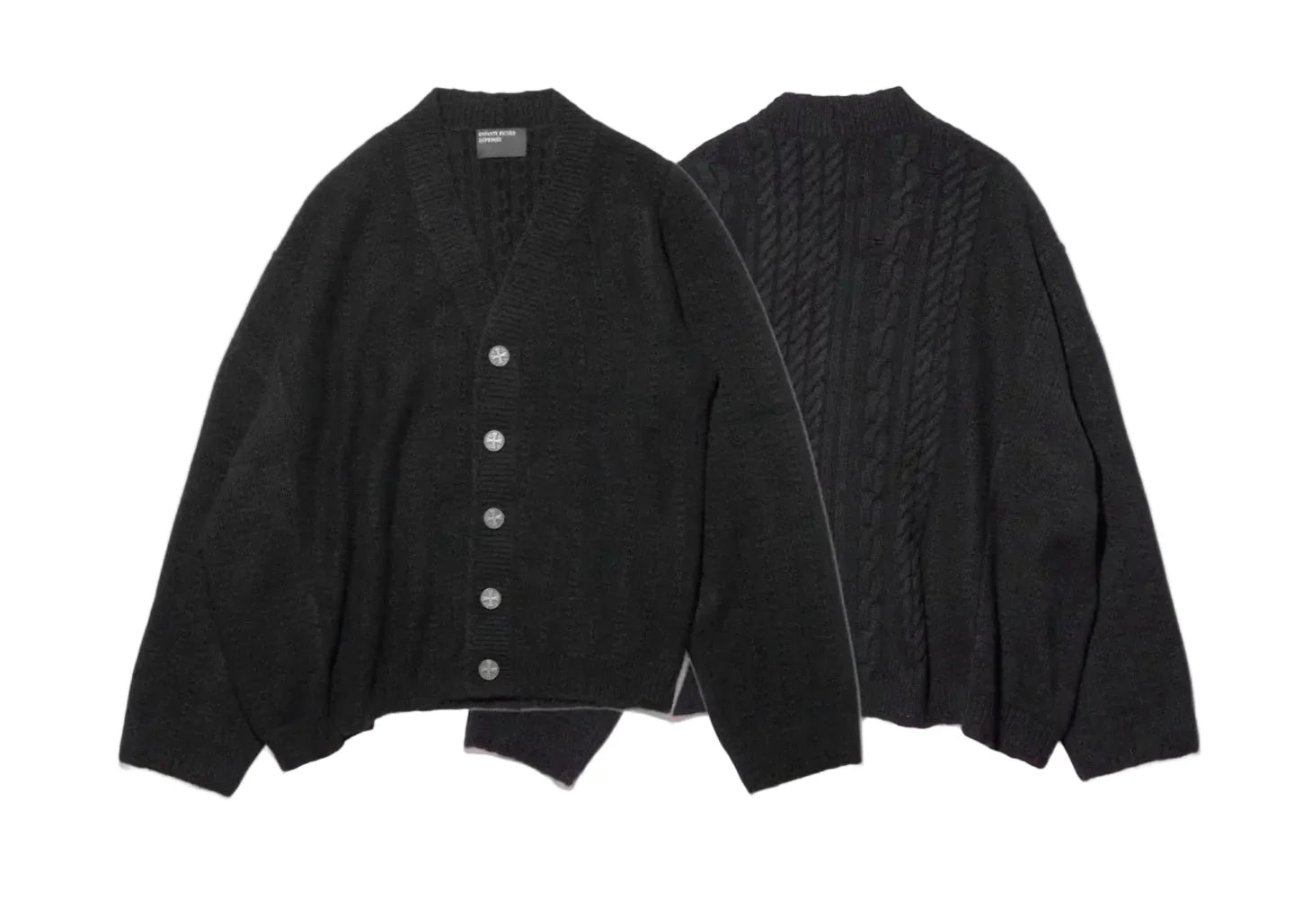 ERD's melancholic second-generation American niche cashmere blend jacket, knitted sweater, round neck men's and women's fashion (5)
