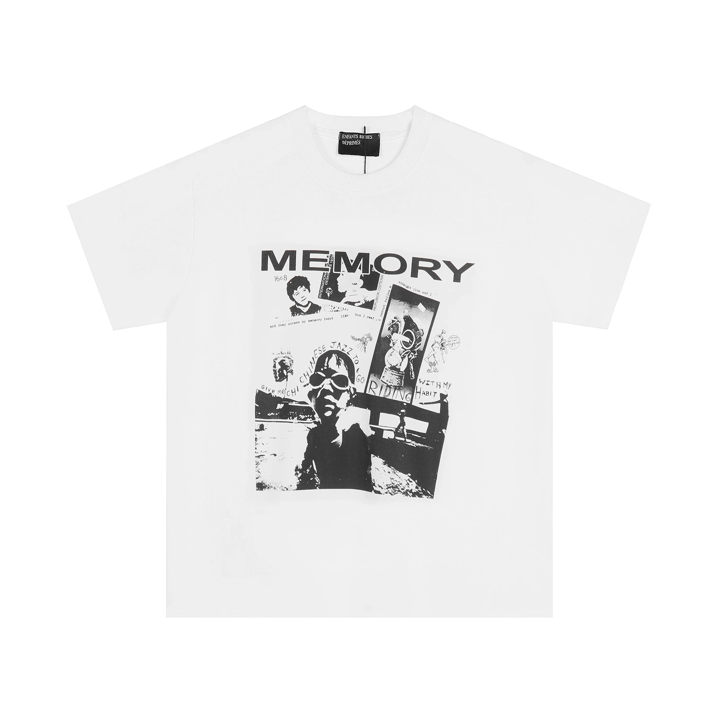 ERD melancholic rich second-generation washed old vtg short sleeved American trendy brand cleanfit heavyweight high street T-shirt for men (75)