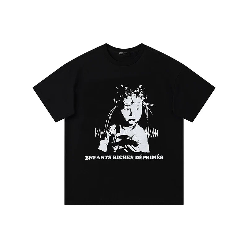ERD melancholic rich second-generation washed old vtg short sleeved American trendy brand cleanfit heavyweight high street T-shirt for men (58)