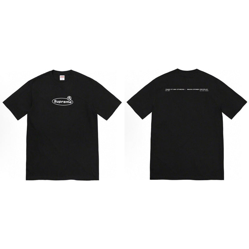 Cross border supply, foreign trade wholesale, trendy brand Supreme, short sleeved American BOX, classic 240g top, T-shirt with half sleeves, 10 (16)